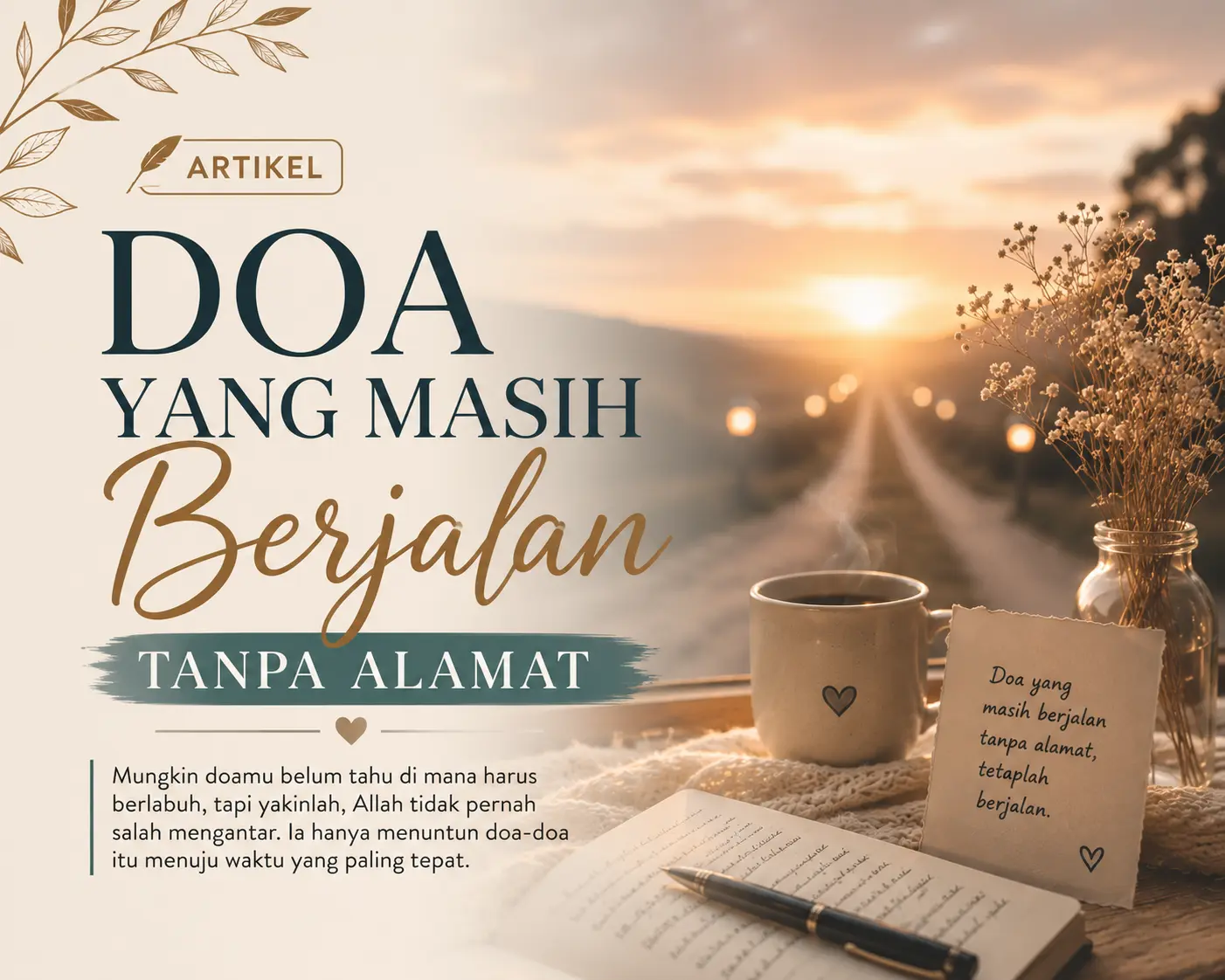 DOA YANG MASIH BERJALAN TANPA ALAMAT