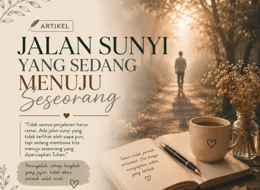 JALAN SUNYI  YANG SEDANG MENUJU SESEORANG