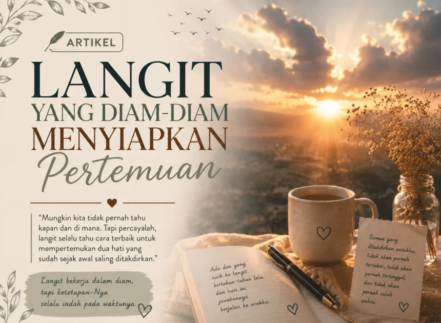 LANGIT YANG DIAM-DIAM MENYIAPKAN PERTEMUAN
