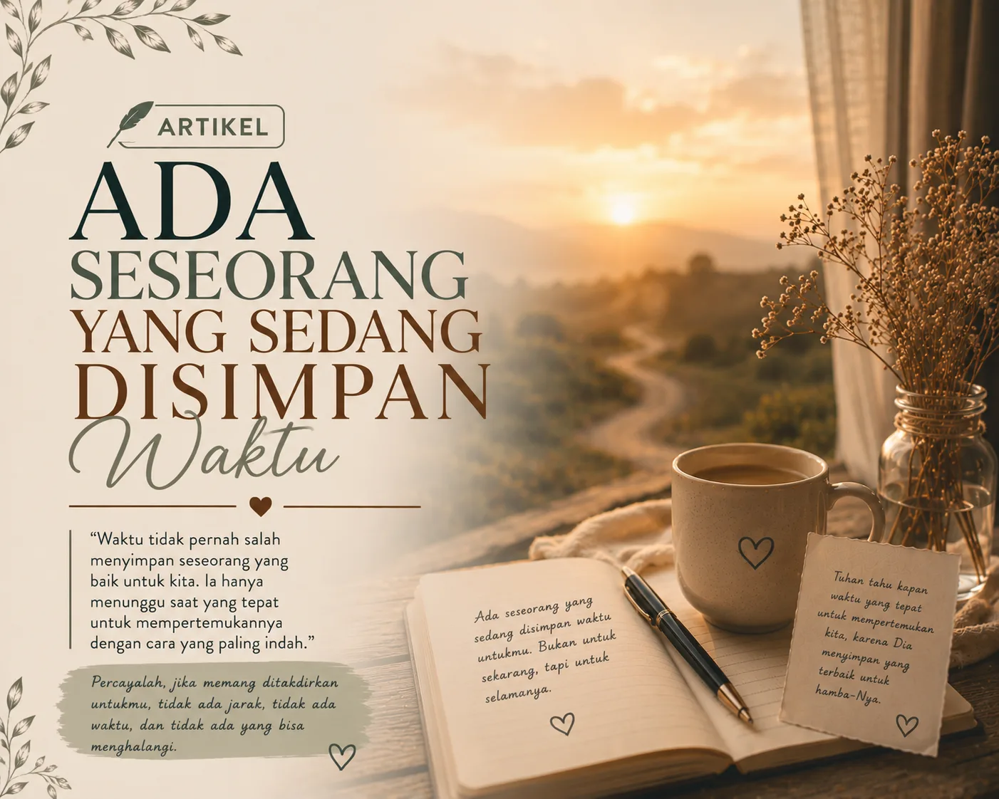 ADA SESEORANG YANG SEDANG DISIMPAN WAKTU